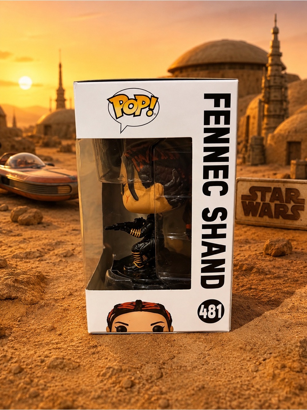 Funko Pop! Star Wars Fennec Shand #481 NIB - Picture 2 of 4